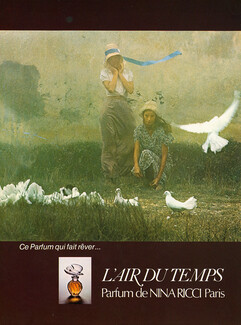 Nina Ricci (Perfumes) 1975 L'Air du Temps, Photo David Hamilton