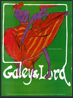 Galey & Lord 1968 Honolulu Apron