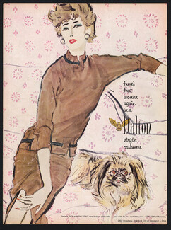 Dalton of America 1958 Pekingese Dog