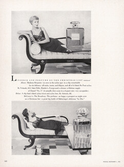 Numéro 5 (Chanel) 1953 Le Dix (Balenciaga), Photo Frances Mclaughlin