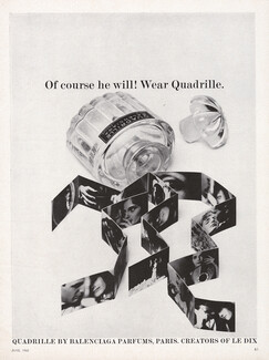 Balenciaga (Perfumes) 1962 Quadrille