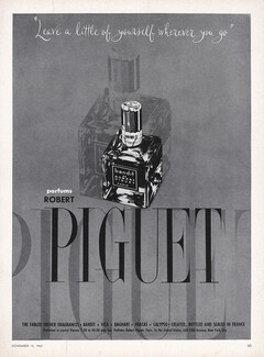 Robert Piguet (Perfumes) 1962 Bandit