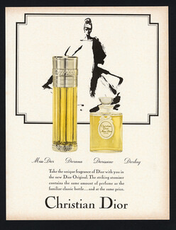 Christian Dior (Perfumes) 1966 Miss Dior Atomizer, René Gruau