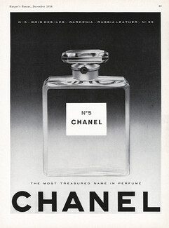 Chanel (Perfumes) 1956 Numéro 5 (version top & bottom texts, english)