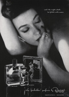 Dana (Perfumes) 1954 Tabu, Jewels Harry Winston