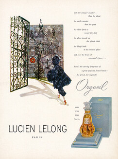 Lucien Lelong (Perfumes) 1953 Orgueil, Montmartre, Sacré-Coeur