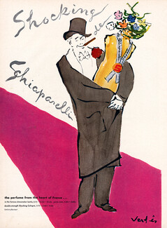 Schiaparelli (Perfumes) 1953 Shocking, Marcel Vertes