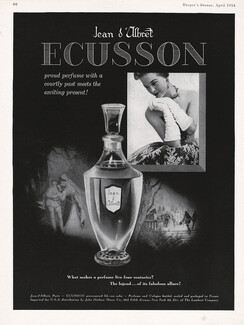 Jean d'Albret (Perfumes) 1953 Ecusson