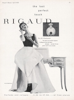 Rigaud (Perfumes) 1954 Un Air Embaumé, Gown by Ferreras