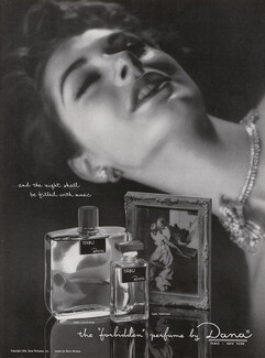 Dana (Perfumes) 1954 Tabu, Harry Winston
