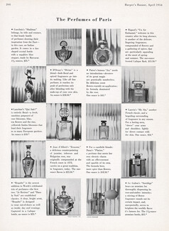 The Perfumes of Paris 1954 Shalimar, Requête, Joy, Dana, Sortilège...