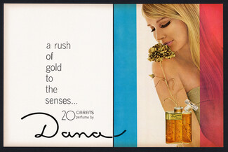 Dana (Perfumes) 1966 20 Carats, Photo Blumenfeld