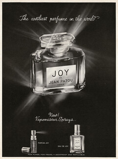 Jean Patou (Perfumes) 1966 Joy, Atomizer