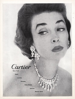 Cartier 1954 Necklace, Earrings