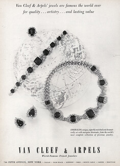 Van Cleef & Arpels 1953 Emeralds
