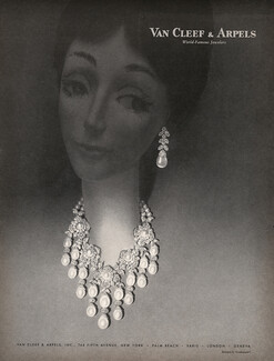 Van Cleef & Arpels 1968 Necklace, Earrings