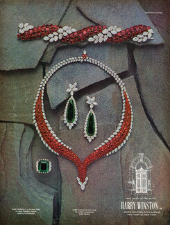 Harry Winston (Jewels) 1970 Necklace, Bracelet, Earrings, Ring