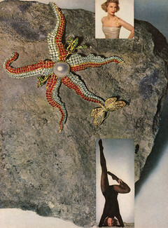 Salvador Dali, Alemany & Co Jewels 1962 The Moving Jewel Dali's Pliant Dazzle, Mrs Kean, Photo Bert Stern
