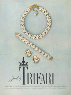 Trifari (Jewels) 1954 Snow Coral