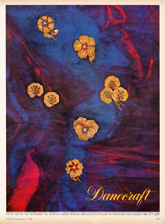 Danecraft (Jewels) 1968 Brooches