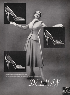Delman (Shoes) 1952 Photo Prigent