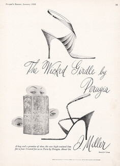 I. Miller (Shoes) 1953 Perugia