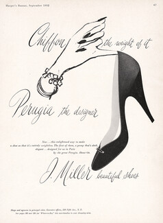 I. Miller (Shoes) 1952 Perugia