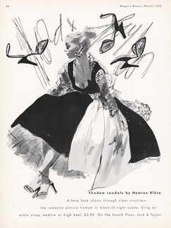 Lord And Taylor 1952 Illustration Karnoff