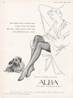 Alba (Stockings) 1952 Pekingese Dog