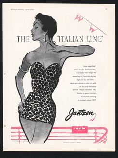 Jantzen (Swimwear) 1954 The Italian Line
