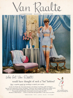Van Raalte 1953 Girdle, Bra, Stockings