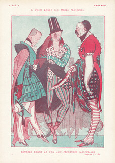Armand Vallée 1919 Paris launches the feminine elegance and London the male elegances
