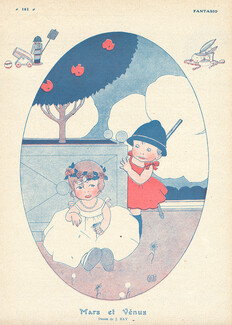 Jean Ray 1916 Mars & Venus Children