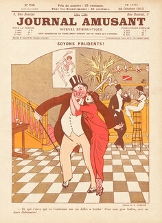 Albert Jarach 1913 Soyons Prudents, Le Journal Amusant