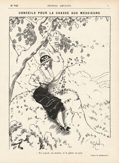 Gerbault 1913 Conseils pour la Chasse, Le Journal Amusant