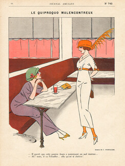 Jean Portalez 1913 Le Quiproquo Malencontreux, Le Journal Amusant