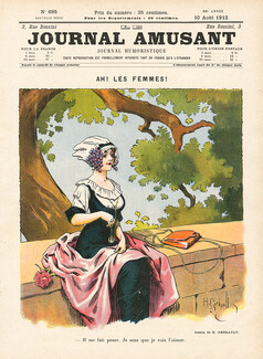 Henry Gerbault 1912 Ah Les Femmes, Le Journal Amusant