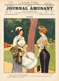 Henry Gerbault 1912 Caruso, Le Journal Amusant
