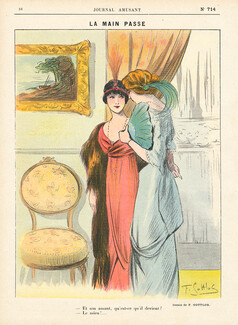 Gottlob 1913 La Main Passe, Adultery, Le Journal Amusant