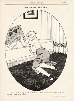 Albert Jarach 1913 Coups de Griffe, Cat