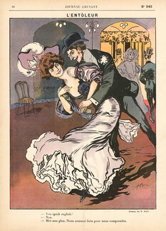 Ferdinand Bac 1906 L'Entôleur, You Speak English ?, Le Journal Amusant