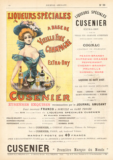 Cusenier 1899 Liqueurs, Affiche Pal