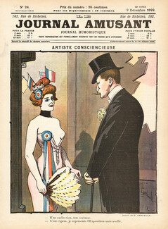 Henry Gerbault 1899 L'Exposition Universelle Costume