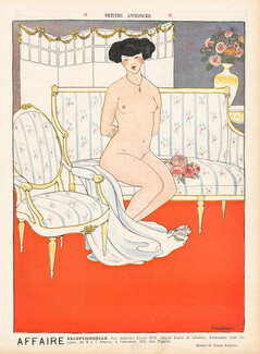 Torne-Esquius 1907 Petites Annonces, Affaire Exceptionnelle Mobilier Louis XVI, Interior Decoration