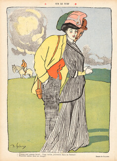 Galanis 1907 Sur le Turf, Horse Race