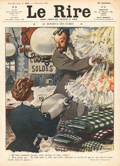 Albert Guillaume 1906 Au Bonheur des Dames