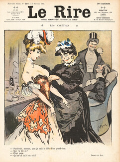 Ferdinand Bac 1907 Elegant Parisienne, Le Rire Cover