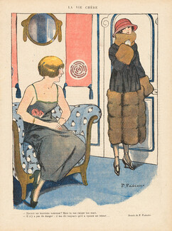 Fabiano 1919 La Vie Chère, Fur Coat