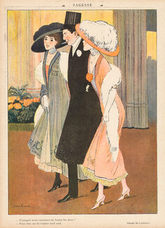 Juan Cardona 1910 "Sagesse" Courtisanes