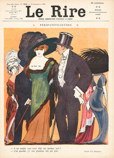 Auguste Roubille 1910 "Péripatéticiennes" Courtisanes
